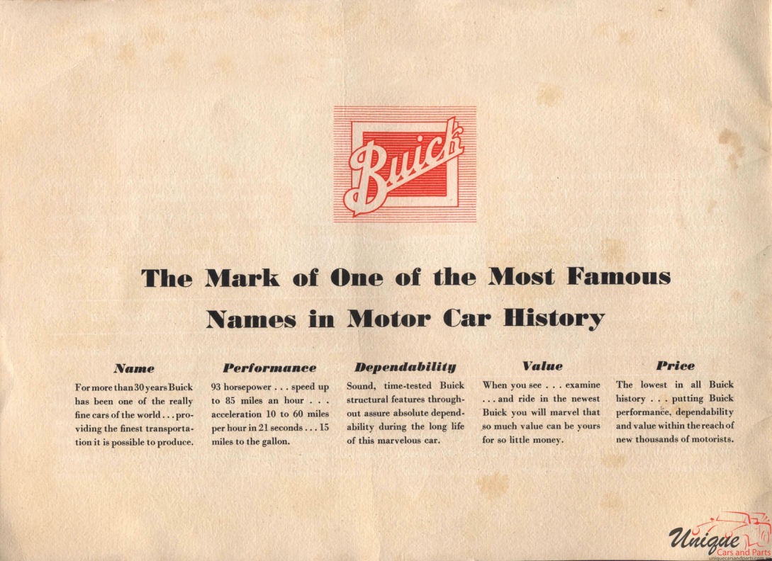 1934 Buick Brochure Page 14